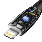 ⁦Baseus Glimmer Series Fast Charging Data Cable Type-C To Lightning 20W 1Meter⁩ - الصورة ⁦3⁩