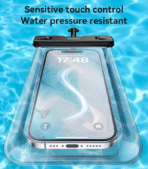 ⁦Yesido WB49 Portable Waterproof Phone Case with Lanyard⁩ - الصورة ⁦3⁩