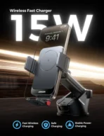 ⁦Joyroom JR-ZS241S Wireless Car Charger 15W⁩ - الصورة ⁦2⁩