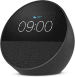 Amazon Echo Spot Smart Alarm Clock With Alexa – Black