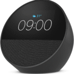 Amazon Echo Spot Smart Alarm Clock With Alexa – Black