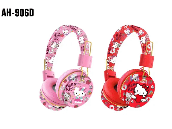 Hello Kitty Design Wireless Design Headset AH-906D