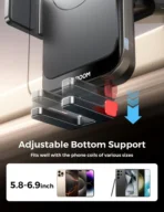 ⁦Joyroom JR-ZS241S Wireless Car Charger 15W⁩ - الصورة ⁦4⁩