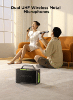 ⁦Joyroom Wireless Speaker with Two Microphones Pies MW03⁩ - الصورة ⁦3⁩