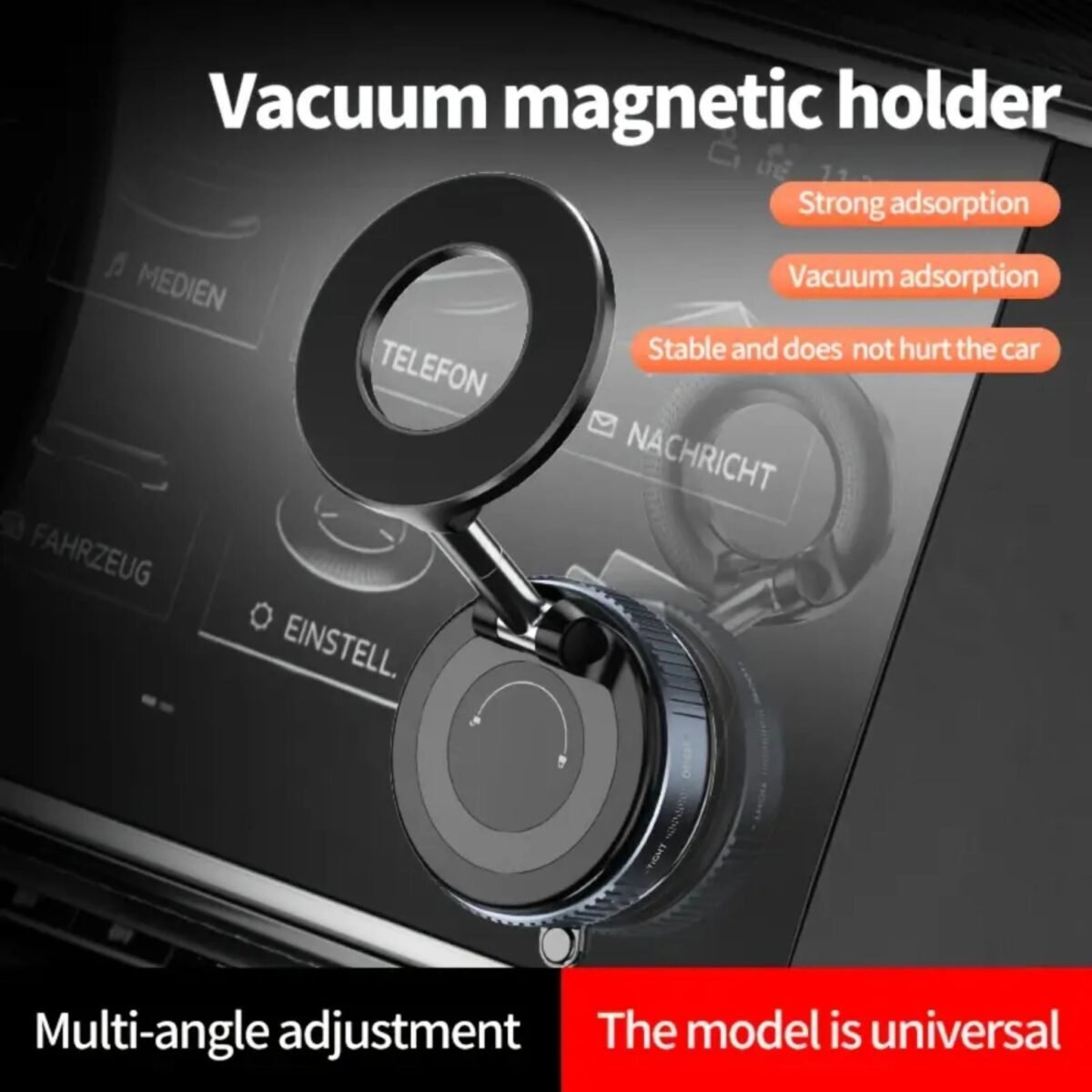 ⁦X68 Vacuum Suction Magnetic Phone Bracket⁩ - الصورة ⁦3⁩