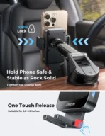 ⁦Joyroom JR-ZS241S Wireless Car Charger 15W⁩ - الصورة ⁦5⁩