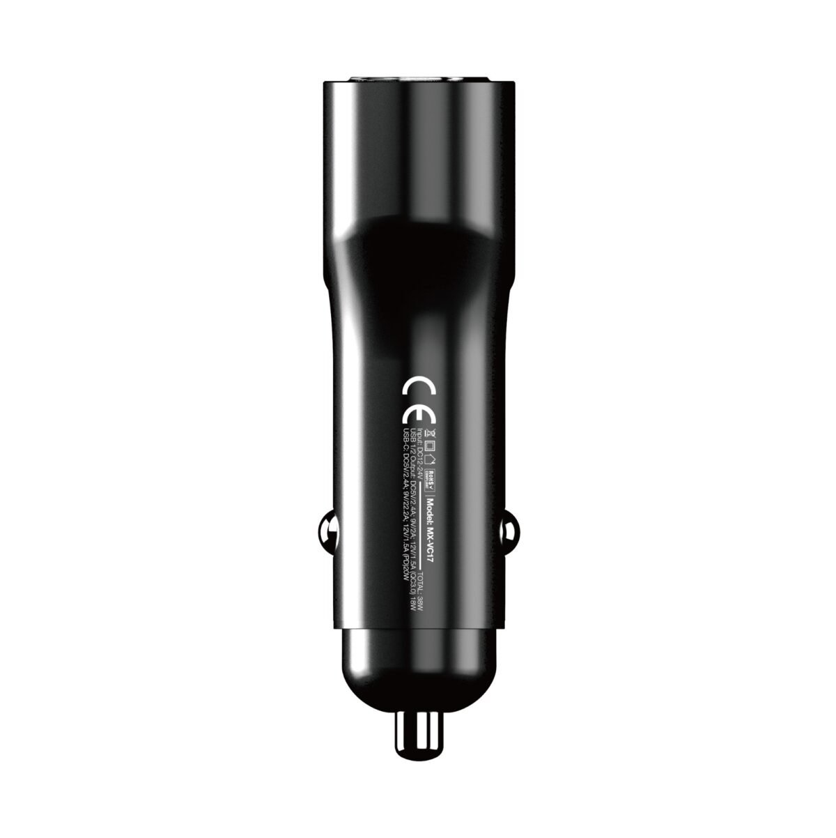 Moxom MX-VC17 38W 3-Port USB Car Charger - Image 5