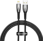 Baseus Glimmer Series 1M USB to Lightning Cable 2.4A Black