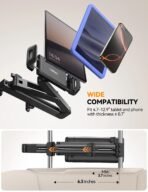 Joyroom JR-ZS433 Car Headrest Tablet Mount Holder - Image 3