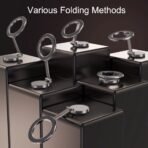⁦Fold Magnetic 1080° Rotating Phone Holder for Dashboard⁩ - الصورة ⁦3⁩