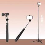 ⁦Go-Des Multifunctional 360 Selfi Stick Tripod GD-ST81⁩ - الصورة ⁦2⁩