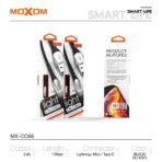 ⁦Moxom Light Series CC-66 2.4A Lightning Cable for iPhone⁩ - الصورة ⁦2⁩