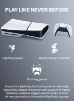Sony PlayStation 5 Console 1TB SSD Disc Version – White - Image 2