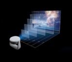 Rechargeable Projector With 360° Rotation and LED Light – 1080P - Image 2
