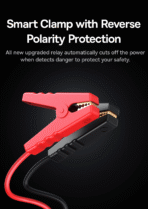 ⁦Baseus 3000A Peak Current Car Jump Starter Super Energy Ultra PD100W⁩ - الصورة ⁦2⁩