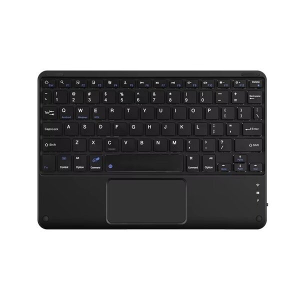 Coteci Portable Wireless Keyboard with Touchpad 64015-BK