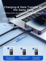 Joyroom S-A28 Fast Charging Data Cables - Image 13