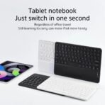 Coteci Portable Wireless Keyboard with Touchpad 64015-BK - Image 3