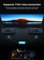 ⁦Joyroom Wireless Speaker with Two Microphones Pies MW03⁩ - الصورة ⁦4⁩