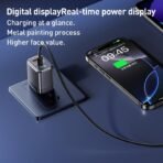 ⁦Remax Digital Display Gan Fast Charger RP-U2-AC35⁩ - الصورة ⁦3⁩