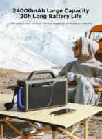 ⁦Joyroom Wireless Speaker with Two Microphones Pies MW03⁩ - الصورة ⁦5⁩