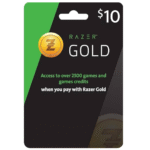 10$ Razer Gold-Gift Cards-APP