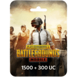 1800 UC PUBG-Gift Card-Glob
