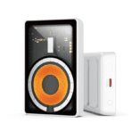 Moxom 5000mAh Magnetic Wireless Power Bank PD20W Transparent LED LX-PB804 White