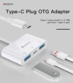 ⁦Yesido OTG Adapter Type-C to USB & PD Quick Charge GS17⁩ - الصورة ⁦8⁩