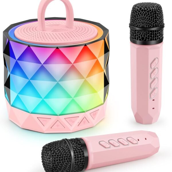 Wireless Karaoke Speaker K10 with Dual Microphones