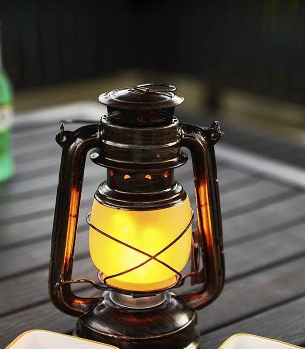 gggg LED Lantern – 35cm Height - Image 1
