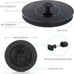 Solar-Powered Floating Fountain Pump – 6 Nozzles - Image 2