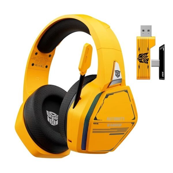 BUMBLE BEE Transformer Set 2.4G Gaming Bluetooth Headphone