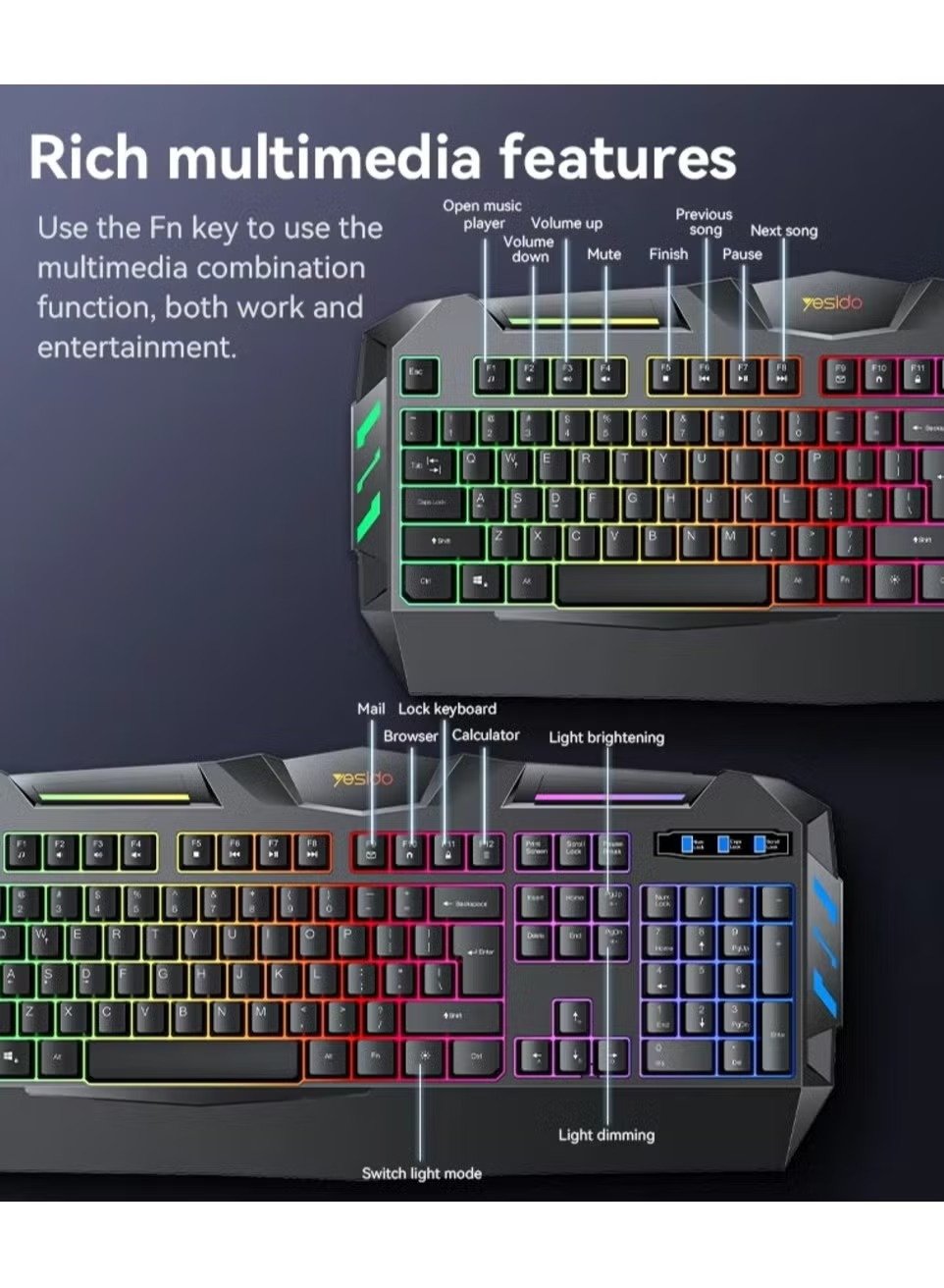 imgi_129_a70e54df-b42b-484f-a974-257463716445 KB21 GAMING KEYBOARD - Image 4