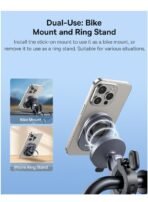 Baseus PrimeTrip Series Stick-On Type Bike Phone Mount Holder Universal Compatibility - الصورة 2