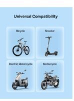Baseus PrimeTrip Series Stick-On Type Bike Phone Mount Holder Universal Compatibility - الصورة 3