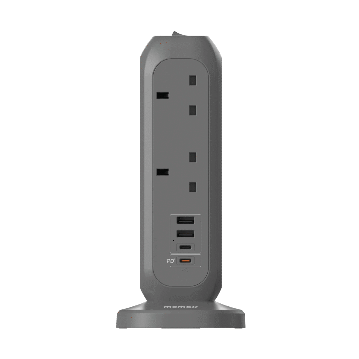⁦Momax One Plug US11UK 11-Outlet Power Strip with USB⁩ - الصورة ⁦1⁩
