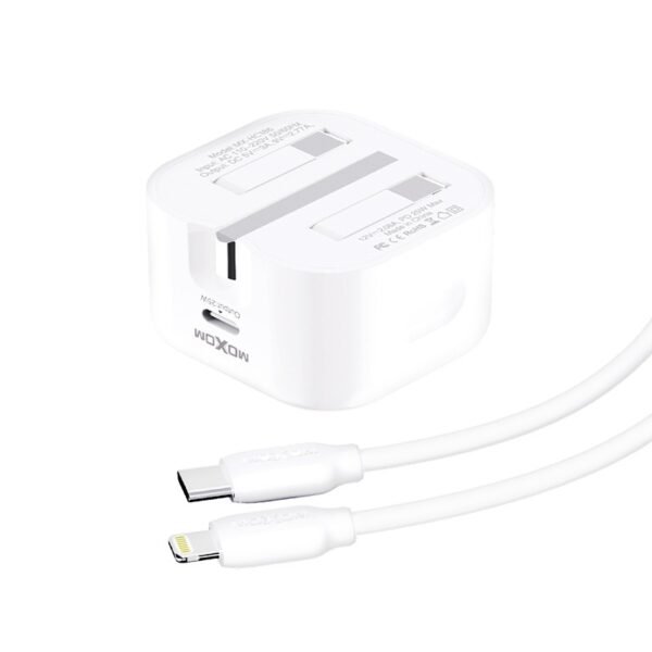 Moxom Usb-C Power Adapter 25W With Usb-C To Usb-C Cable MX-HC186