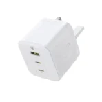 Baseus 65W Gan Adapter 2USB-C Port+USB-A Fast Charger
