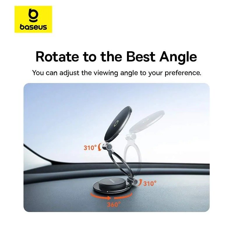 imgi_7_Mount-2 Baseus MagPro Series II Magnetic Car Mount Holder - الصورة 3