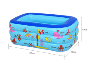 ⁦Summer Baby Square Inflatable Pool For Baby⁩ - الصورة ⁦2⁩