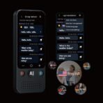 ⁦FICALLO VORMOR Z15W AI Translator Device with Offline Capability and ChatGPT Support⁩ - الصورة ⁦4⁩