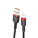 Wuw Data Cable USB Braided Thread Line Length 1Meter X203 - Image 2