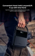 Remax Powerbank 3 Input And 5 Outputs PD27W+QC 22.5W Fast Charging 100000 MAH FP-1 - Image 4