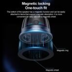 Yesido Wireless Speaker RGB Mini Speaker Strong Magnet YSW32 - Image 2