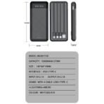 Wuw Powerbank 10000 MAH Comes With 4 Cable Y130 - Image 6