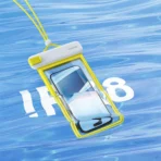 ⁦Baseus IPX8 Waterproof DeepDive Series Clip On Air-Bag Waterproof Phone Pouch⁩ - الصورة ⁦4⁩