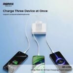 ⁦Remax Kiddy 45W 2C+1A Fast Charger RP-U139⁩ - الصورة ⁦3⁩