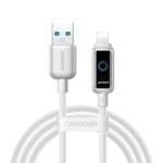 Joyroom 30W PD Auto Power-Off Fast Charging Data Cable Type-C To Lightning (White) S-A55