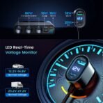 ⁦JoyRoom 210W Multi-Port Car Cigarette Lighter JR-CL06⁩ - الصورة ⁦4⁩
